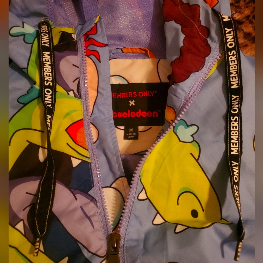 Members only rugrats windbreaker